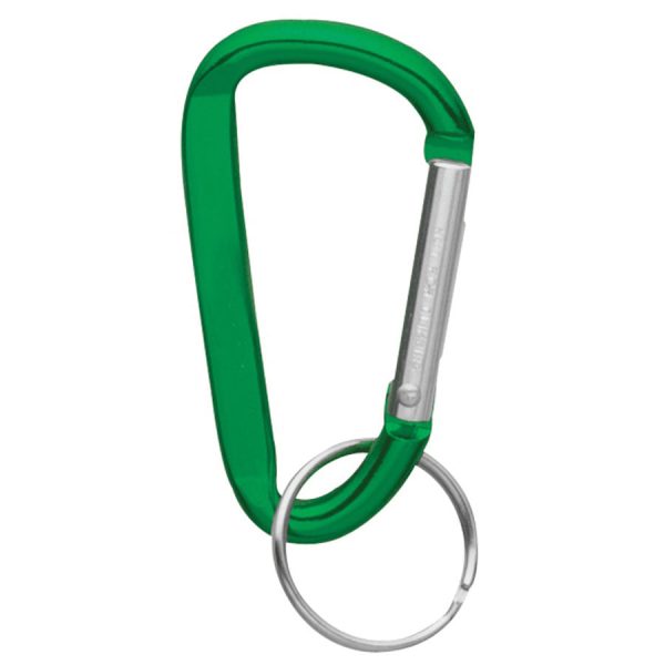 Bullet Green Small Carabiner Key Ring For Discount