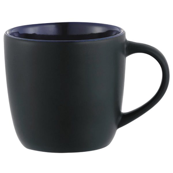 Bullet Black w Blue Lining Riviera Electric 11oz Ceramic Mug Fashion
