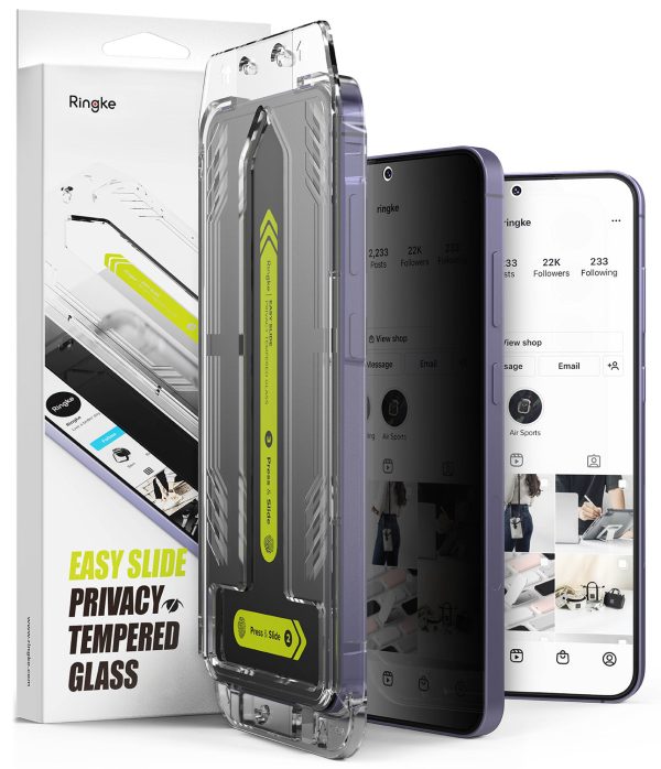 Galaxy S24 Plus Screen Protector | Easy Slide Privacy Tempered Glass Online