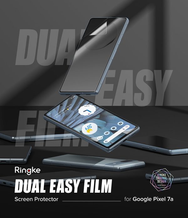 Google Pixel 7a Screen Protector | Dual Easy Film [2P] Online - Image 2
